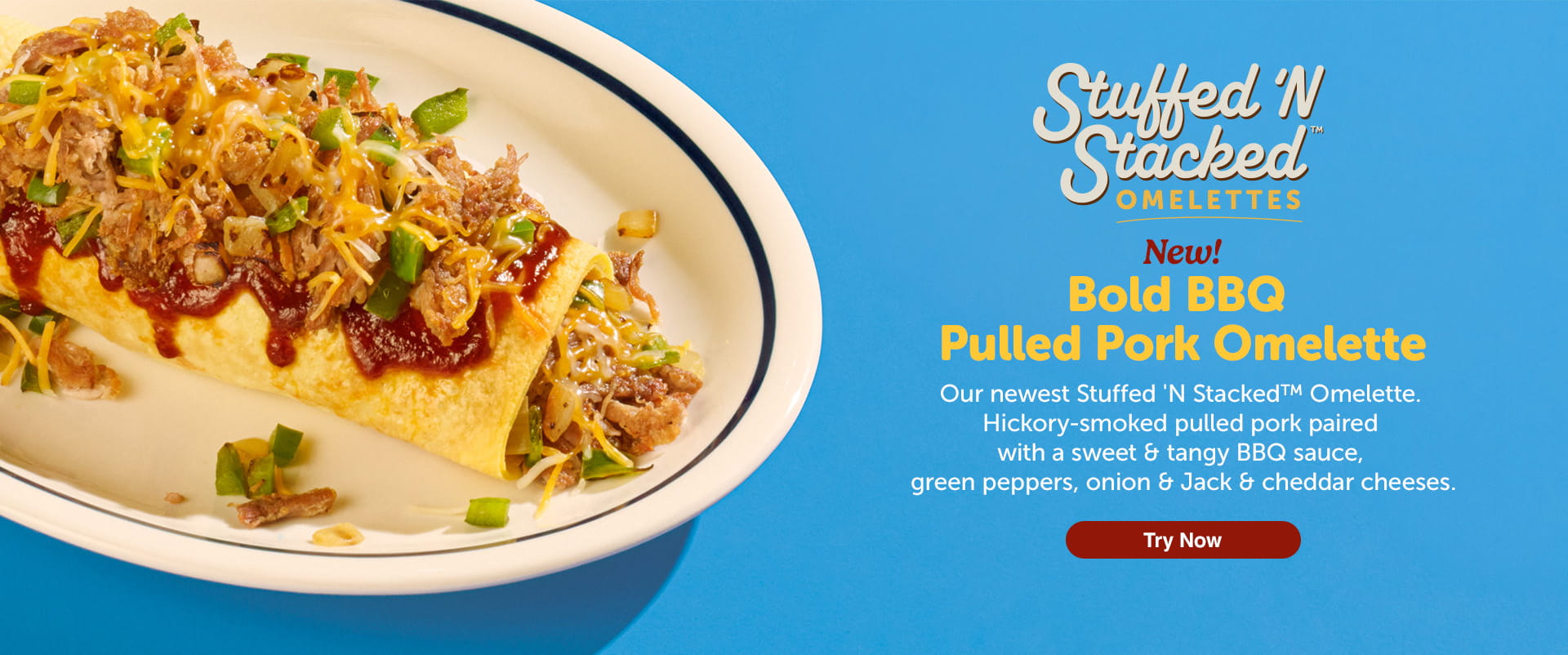 IHOP Stuffed 'N Stacked Omelettes hero icon